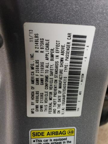 Photo 12 VIN: 19UUA8F57EA004310 - ACURA TL 