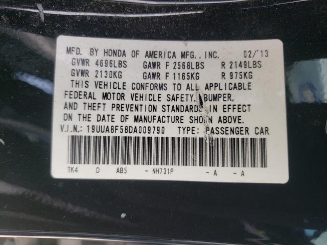 Photo 9 VIN: 19UUA8F58DA009790 - ACURA TL TECH 