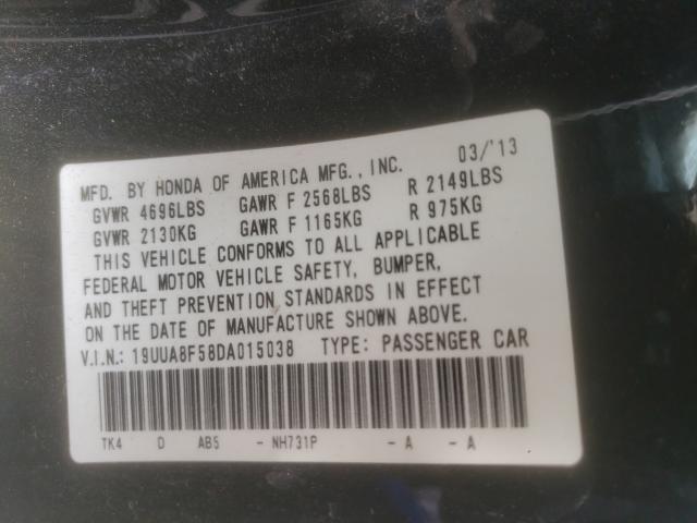 Photo 9 VIN: 19UUA8F58DA015038 - ACURA TL TECH 