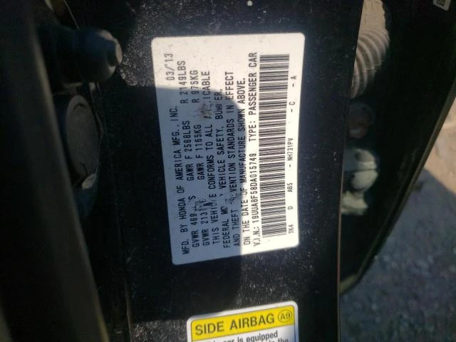 Photo 12 VIN: 19UUA8F58DA015749 - ACURA TL TECH 