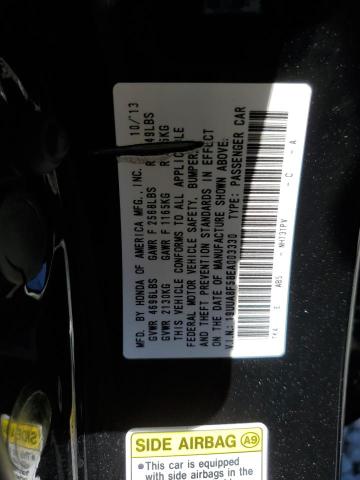 Photo 11 VIN: 19UUA8F58EA003330 - ACURA TL 