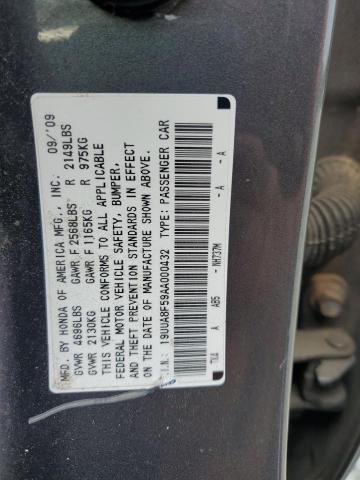 Photo 11 VIN: 19UUA8F59AA000432 - ACURA TL 