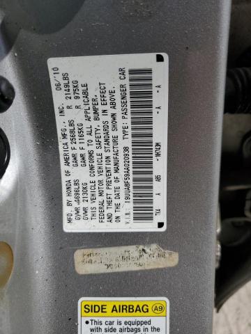 Photo 12 VIN: 19UUA8F59AA020938 - ACURA TL 