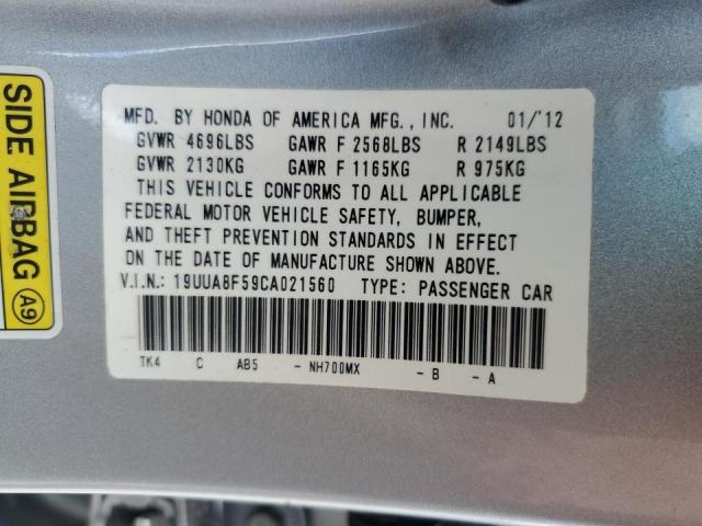 Photo 12 VIN: 19UUA8F59CA021560 - ACURA TL 