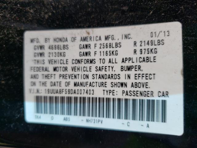 Photo 9 VIN: 19UUA8F59DA007403 - ACURA TL TECH 