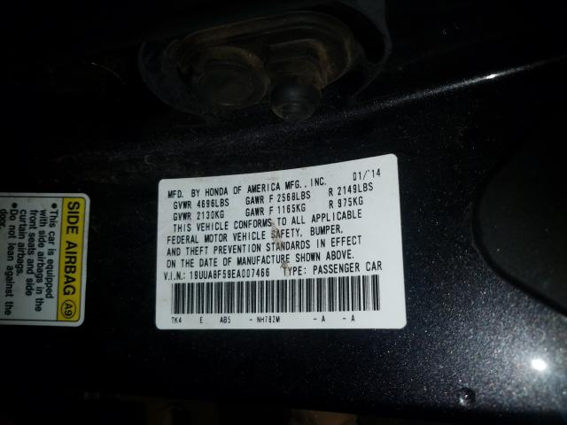 Photo 9 VIN: 19UUA8F59EA007466 - ACURA TL TECH 