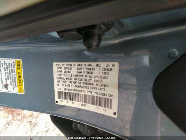 Photo 8 VIN: 19UUA8F5XAA021970 - ACURA TL 