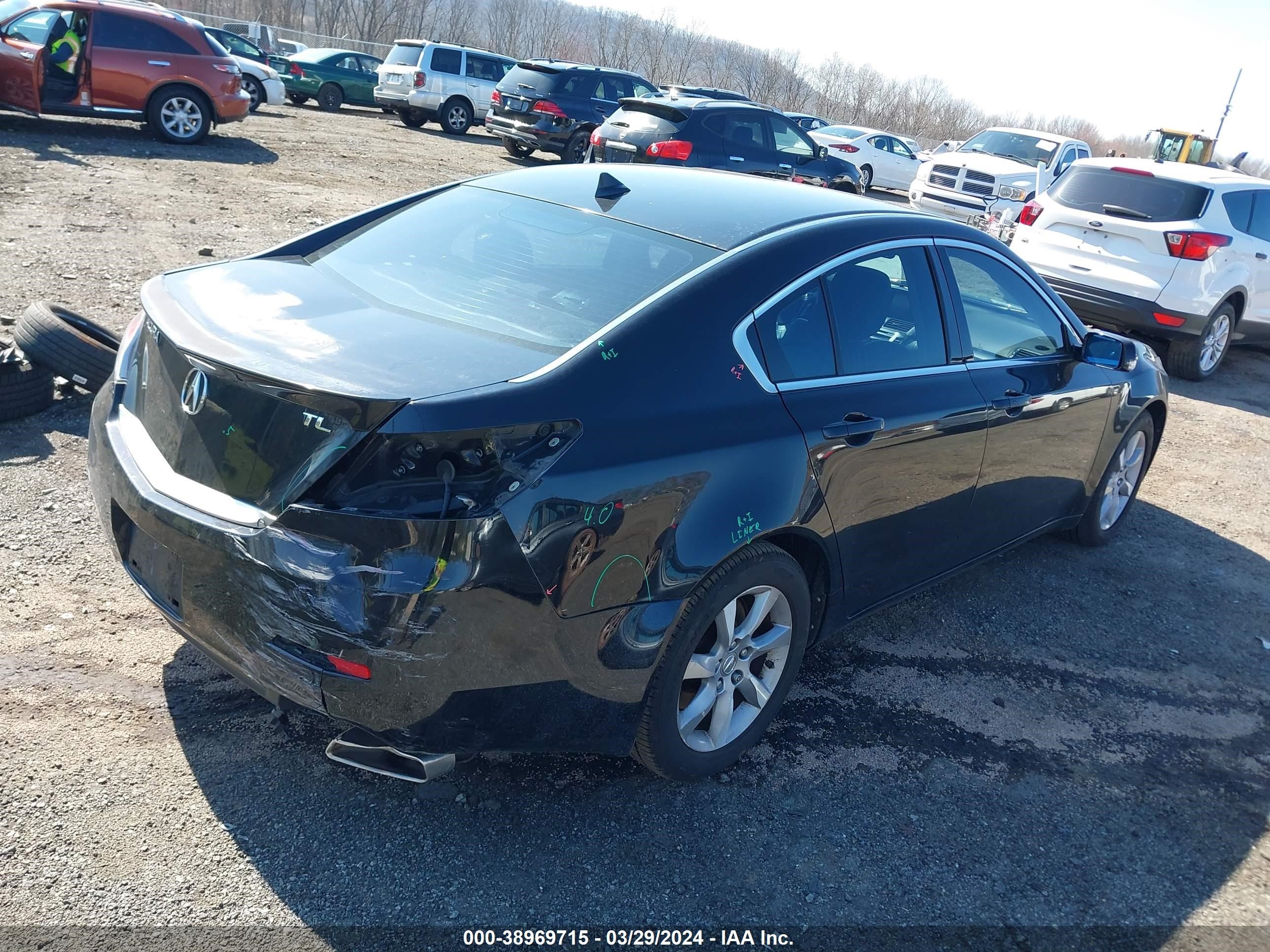 Photo 3 VIN: 19UUA8F5XCA015346 - ACURA TL 