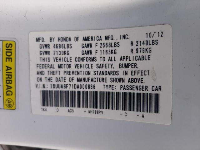 Photo 9 VIN: 19UUA8F71DA000866 - ACURA TL ADVANCE 