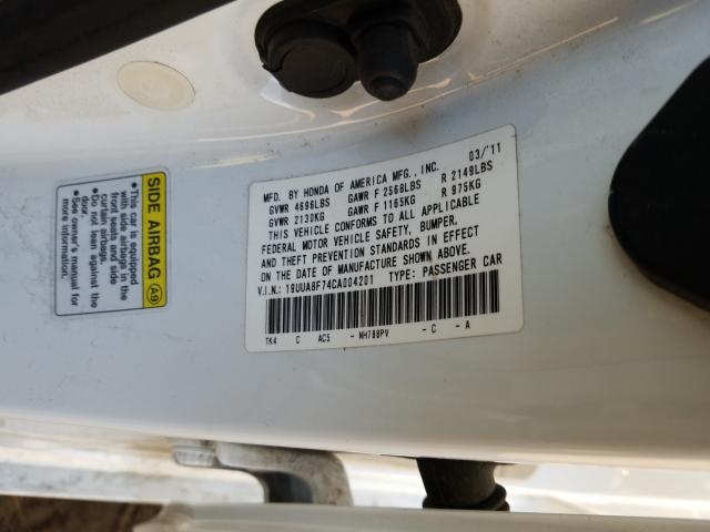 Photo 9 VIN: 19UUA8F74CA004201 - ACURA TL 