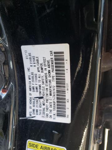 Photo 12 VIN: 19UUA8F74DA007472 - ACURA TL ADVANCE 