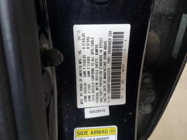 Photo 11 VIN: 19UUA8F75CA032234 - ACURA TL 