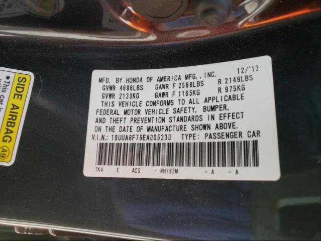 Photo 9 VIN: 19UUA8F75EA005330 - ACURA TL ADVANCE 