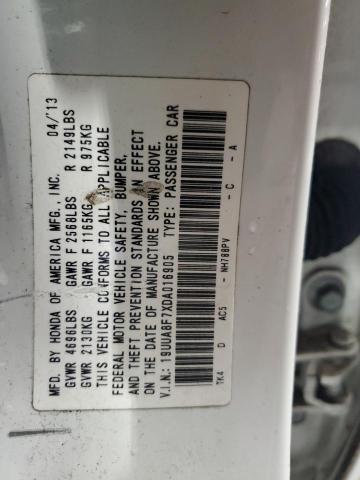 Photo 11 VIN: 19UUA8F7XDA016905 - ACURA TL ADVANCE 