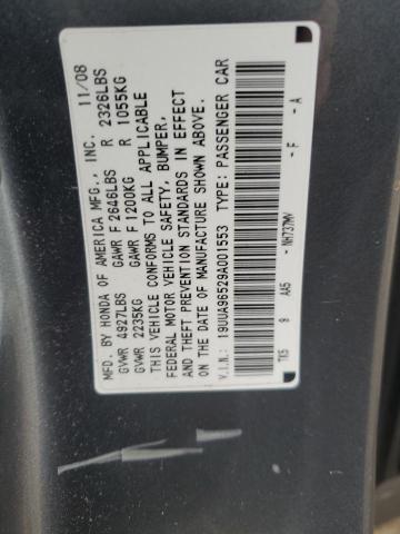 Photo 11 VIN: 19UUA96529A001553 - ACURA TL 