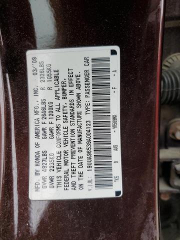 Photo 11 VIN: 19UUA96539A004123 - ACURA TL 