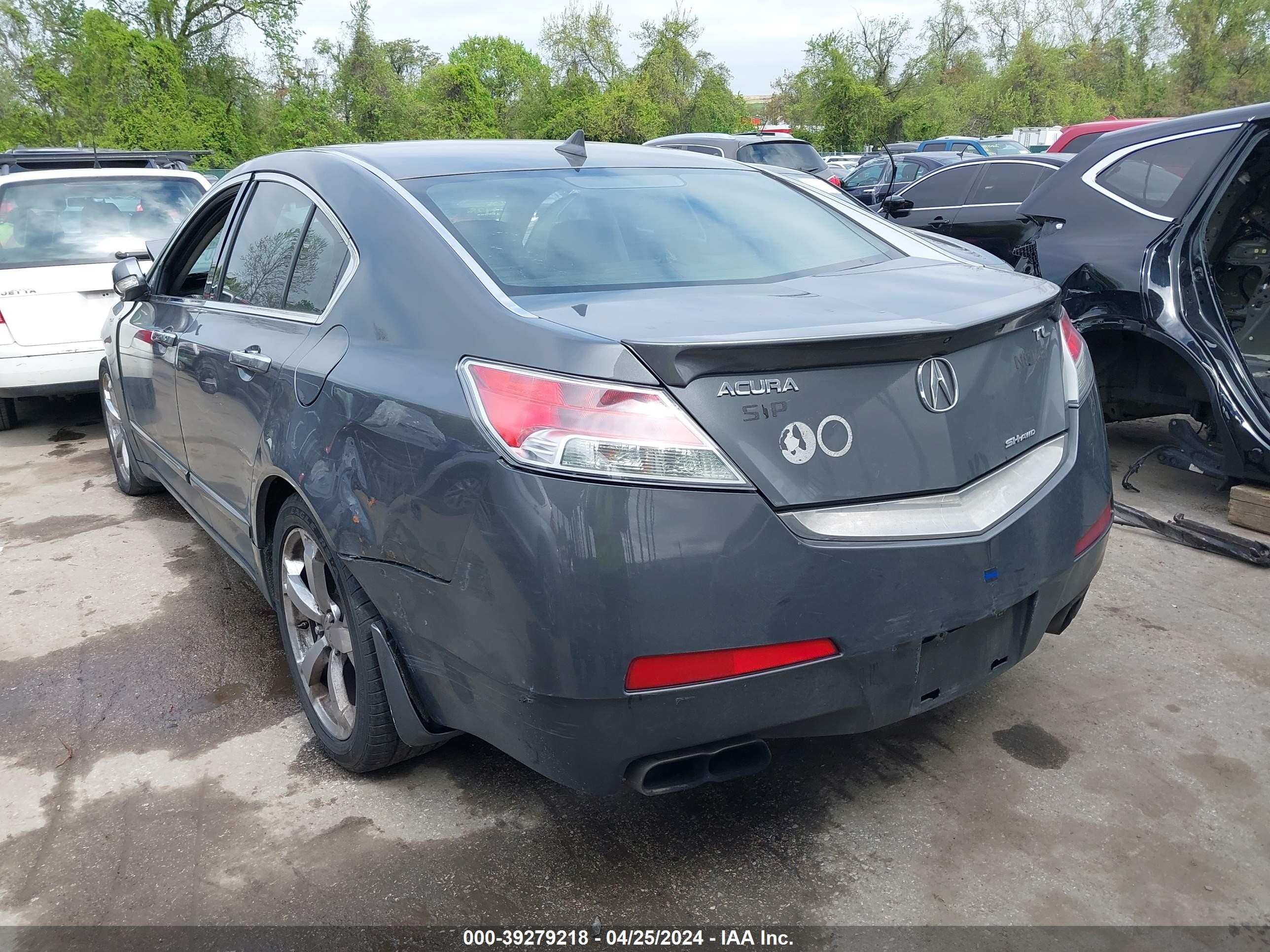 Photo 2 VIN: 19UUA965X9A006676 - ACURA TL 