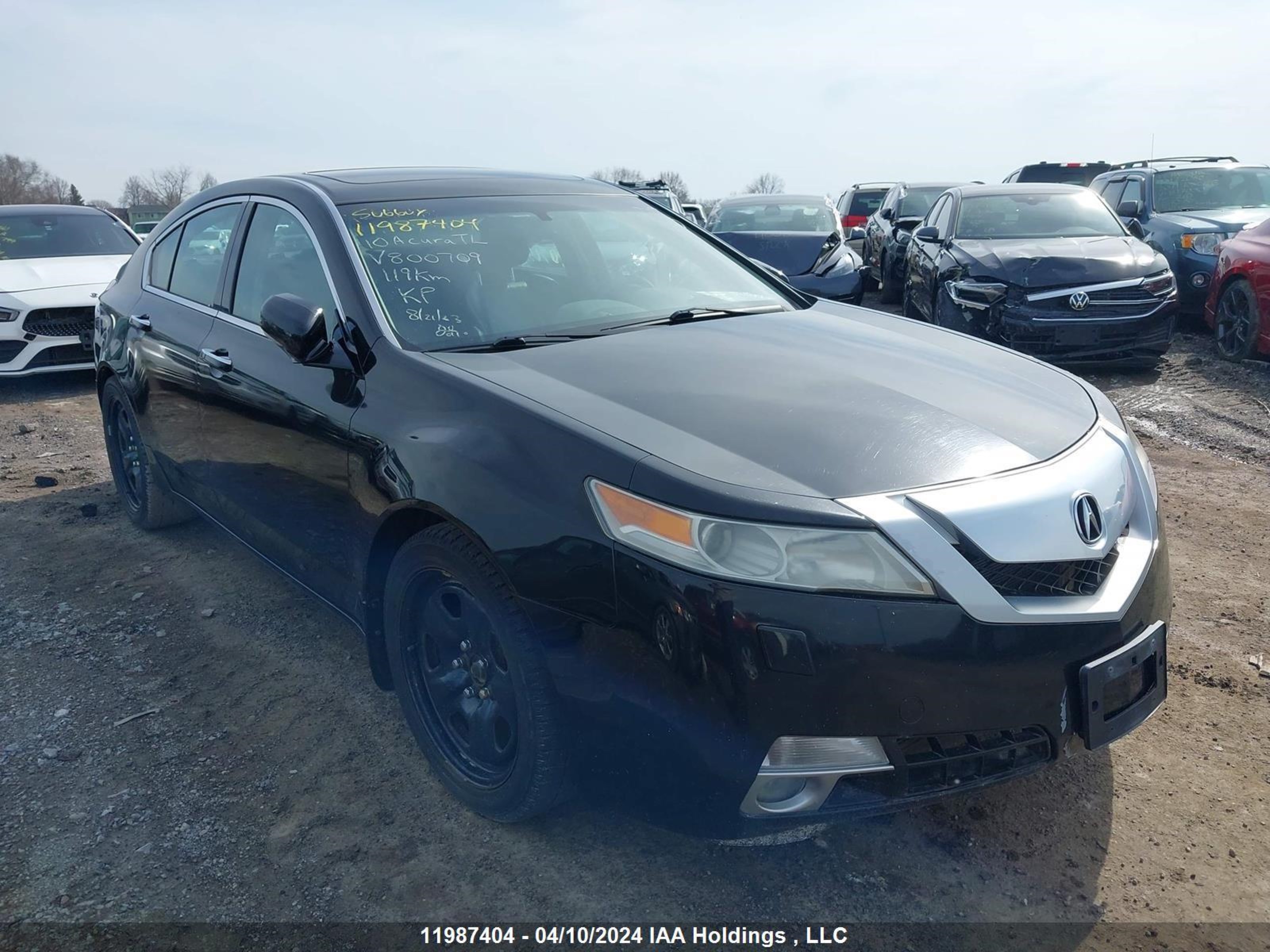 Photo 1 VIN: 19UUA9E56AA800709 - ACURA TL 