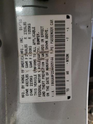 Photo 11 VIN: 19UUA9F22AA005144 - ACURA TL 