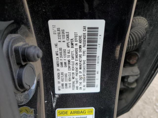 Photo 12 VIN: 19UUA9F22CA007642 - ACURA TL 