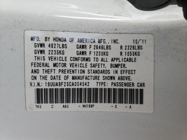 Photo 9 VIN: 19UUA9F25CA004542 - ACURA TL 