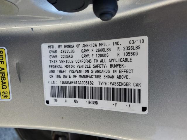 Photo 11 VIN: 19UUA9F51AA006182 - ACURA TL 