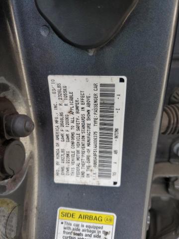 Photo 11 VIN: 19UUA9F51AA006375 - ACURA TL 