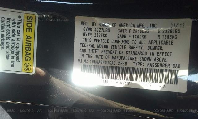 Photo 8 VIN: 19UUA9F51CA012289 - ACURA TL 