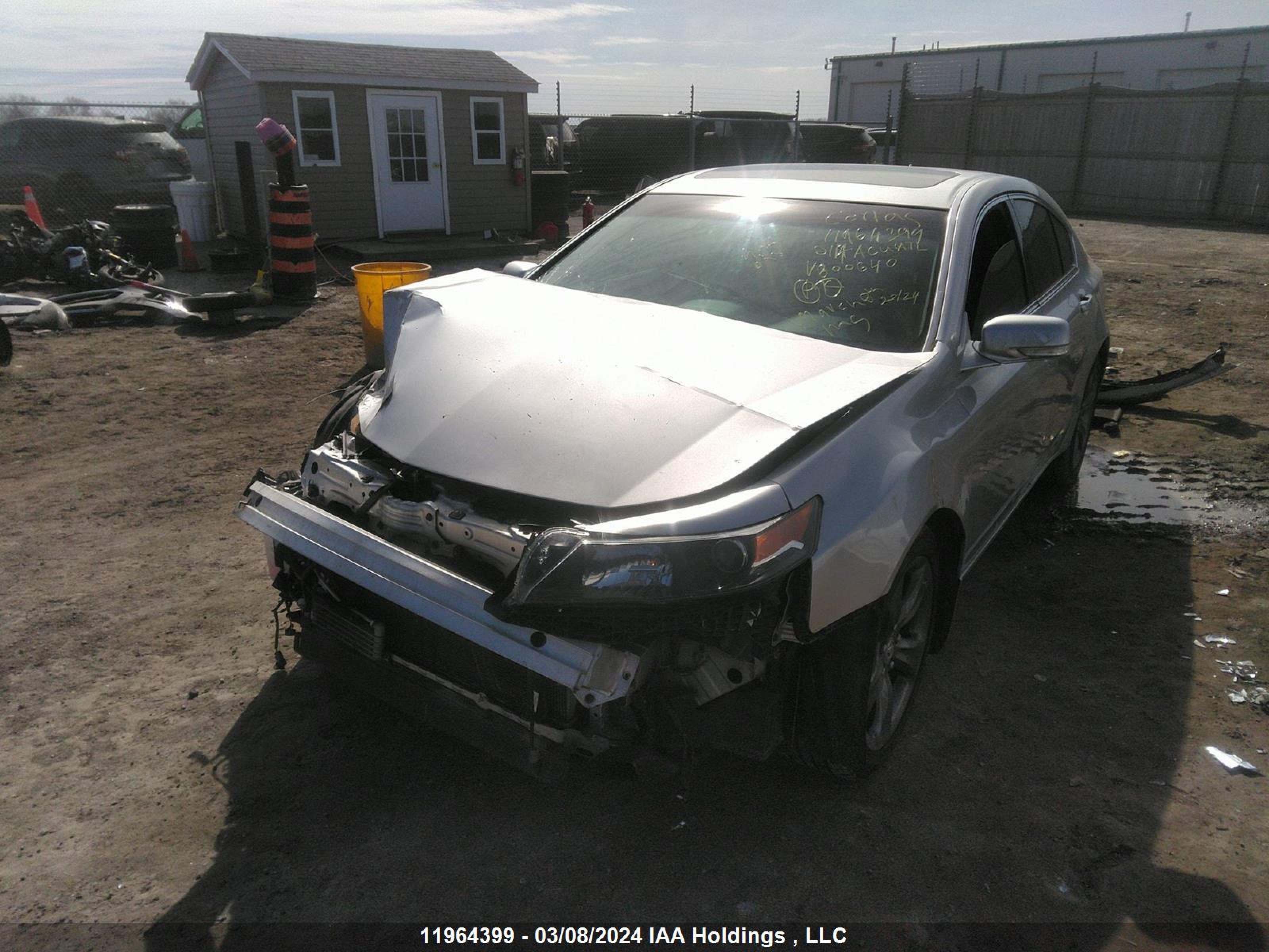 Photo 1 VIN: 19UUA9F51EA800640 - ACURA TL 