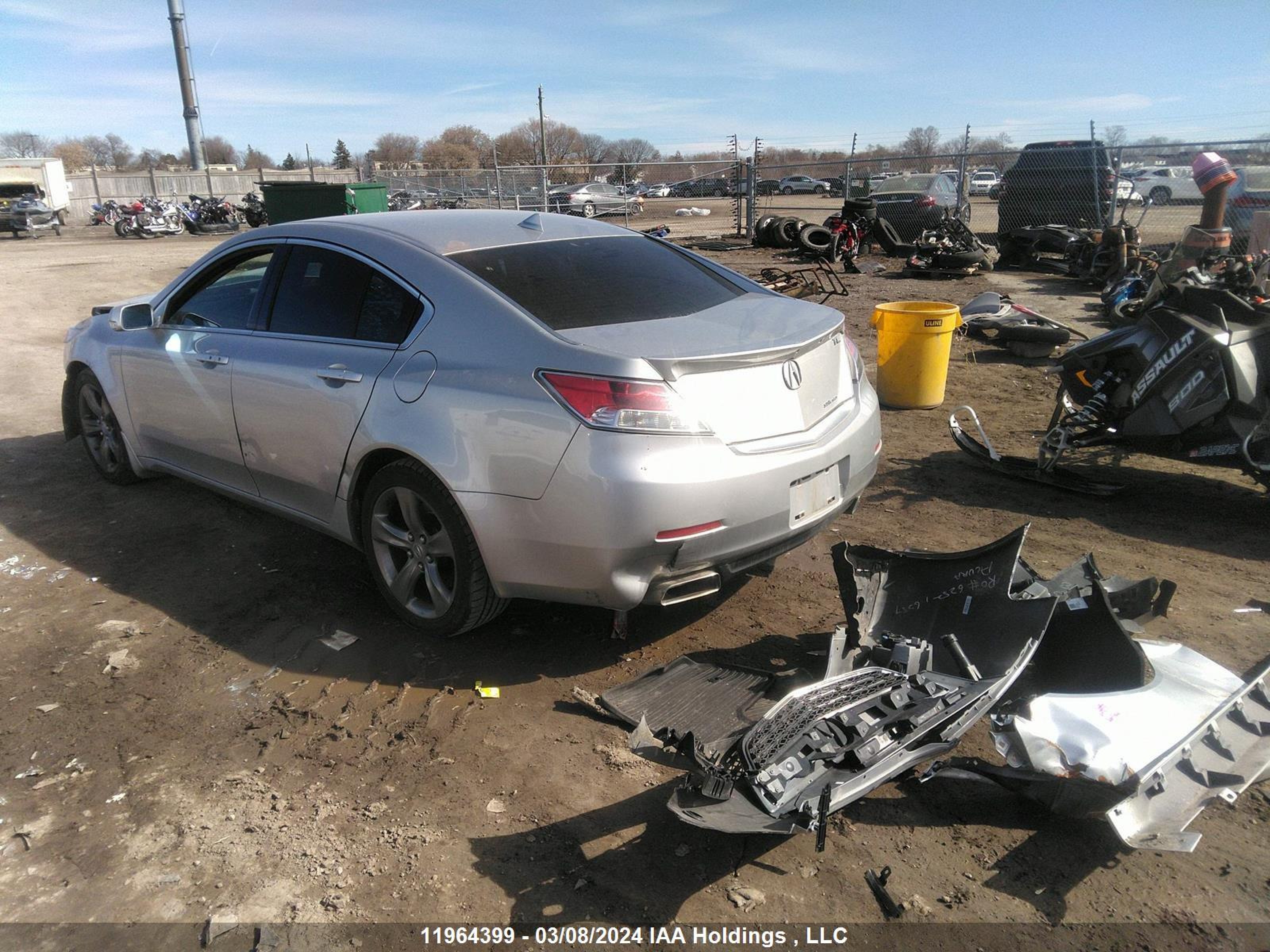 Photo 2 VIN: 19UUA9F51EA800640 - ACURA TL 