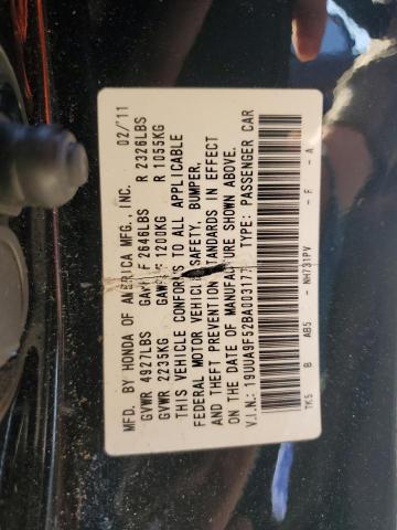 Photo 11 VIN: 19UUA9F52BA003177 - ACURA TL 