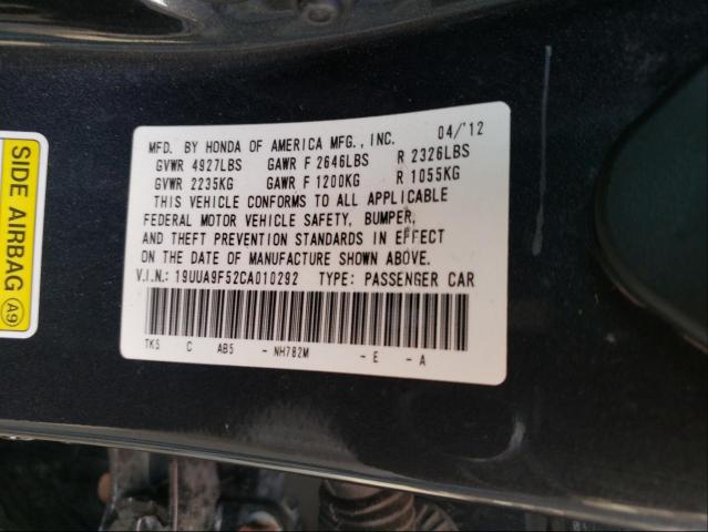 Photo 9 VIN: 19UUA9F52CA010292 - ACURA TL 