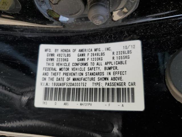 Photo 9 VIN: 19UUA9F52DA000752 - ACURA TL TECH 