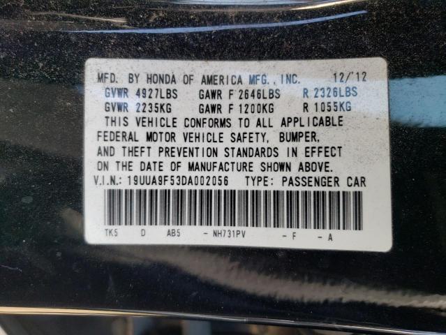 Photo 11 VIN: 19UUA9F53DA002056 - ACURA TL TECH 