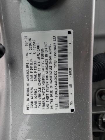 Photo 11 VIN: 19UUA9F54AA000330 - ACURA TL 