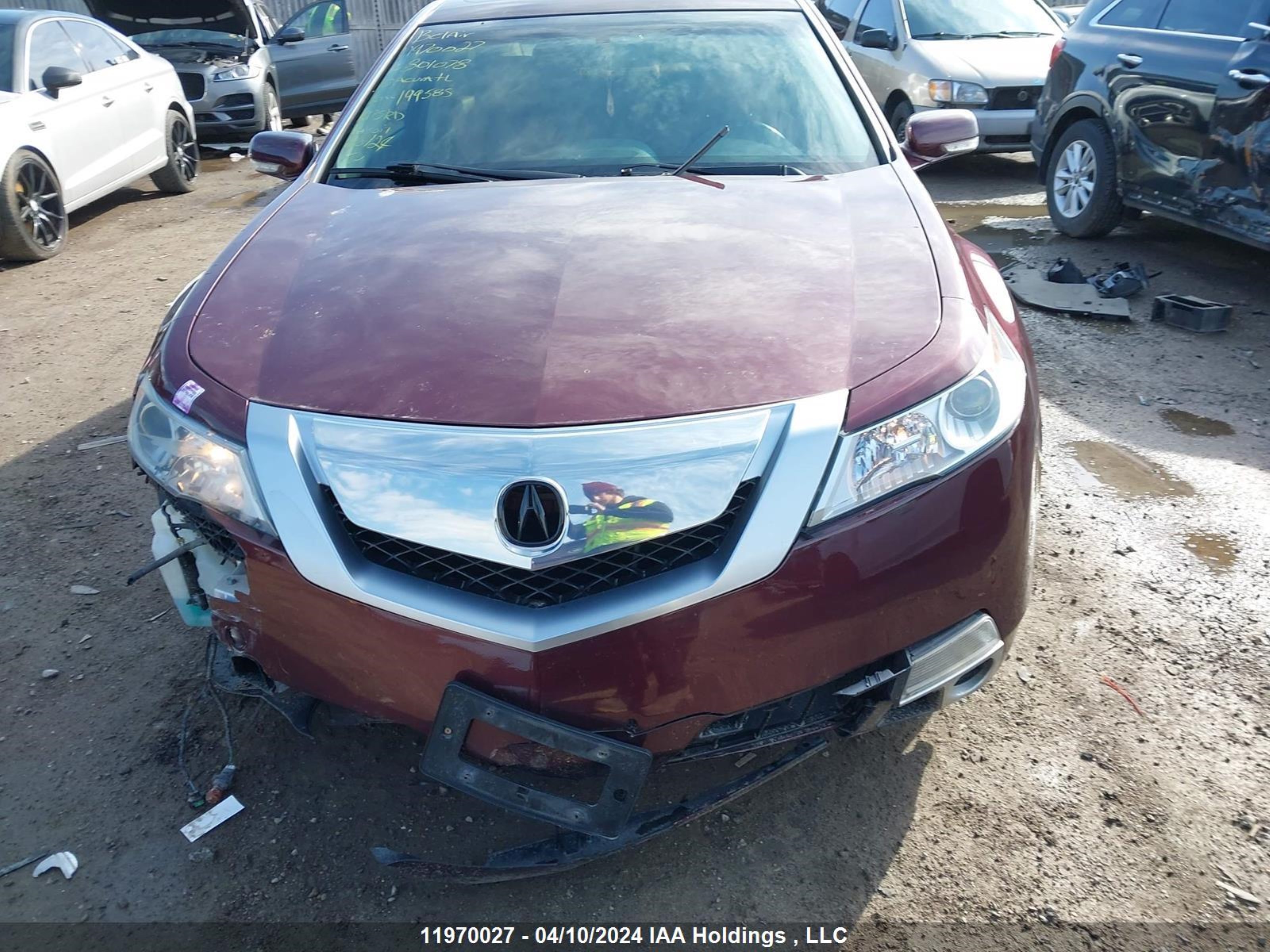 Photo 12 VIN: 19UUA9F54AA801078 - ACURA TL 