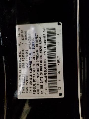 Photo 11 VIN: 19UUA9F55AA006606 - ACURA TL 