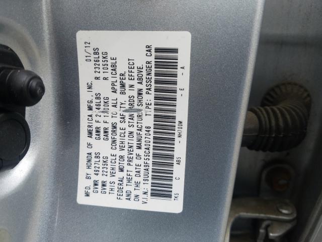 Photo 9 VIN: 19UUA9F55CA007046 - ACURA TL 