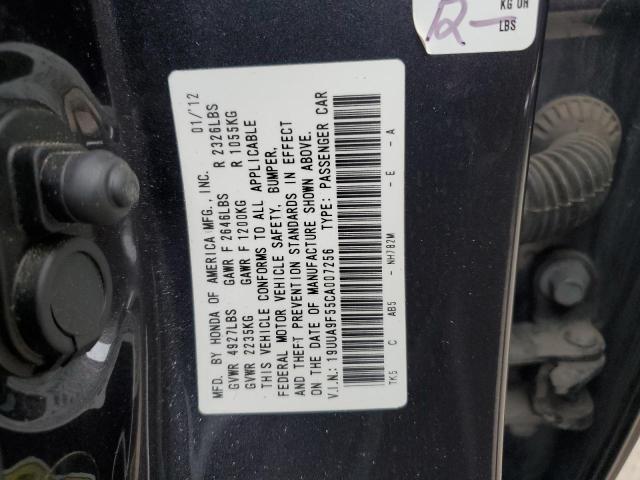 Photo 11 VIN: 19UUA9F55CA007256 - ACURA TL 