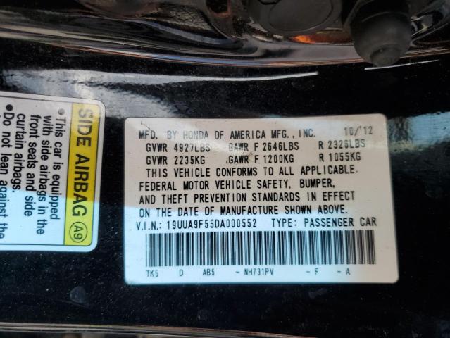 Photo 12 VIN: 19UUA9F55DA000552 - ACURA TL TECH 