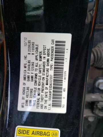 Photo 11 VIN: 19UUA9F55DA002057 - ACURA TL 