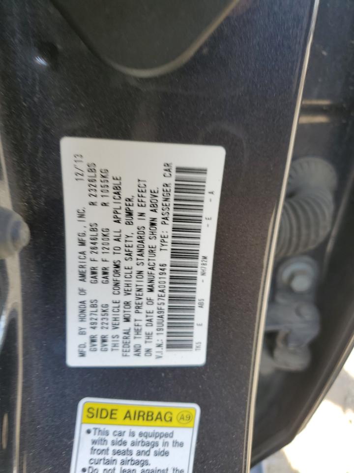 Photo 11 VIN: 19UUA9F57EA001946 - ACURA TL 