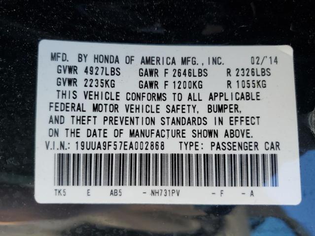 Photo 11 VIN: 19UUA9F57EA002868 - ACURA TL 