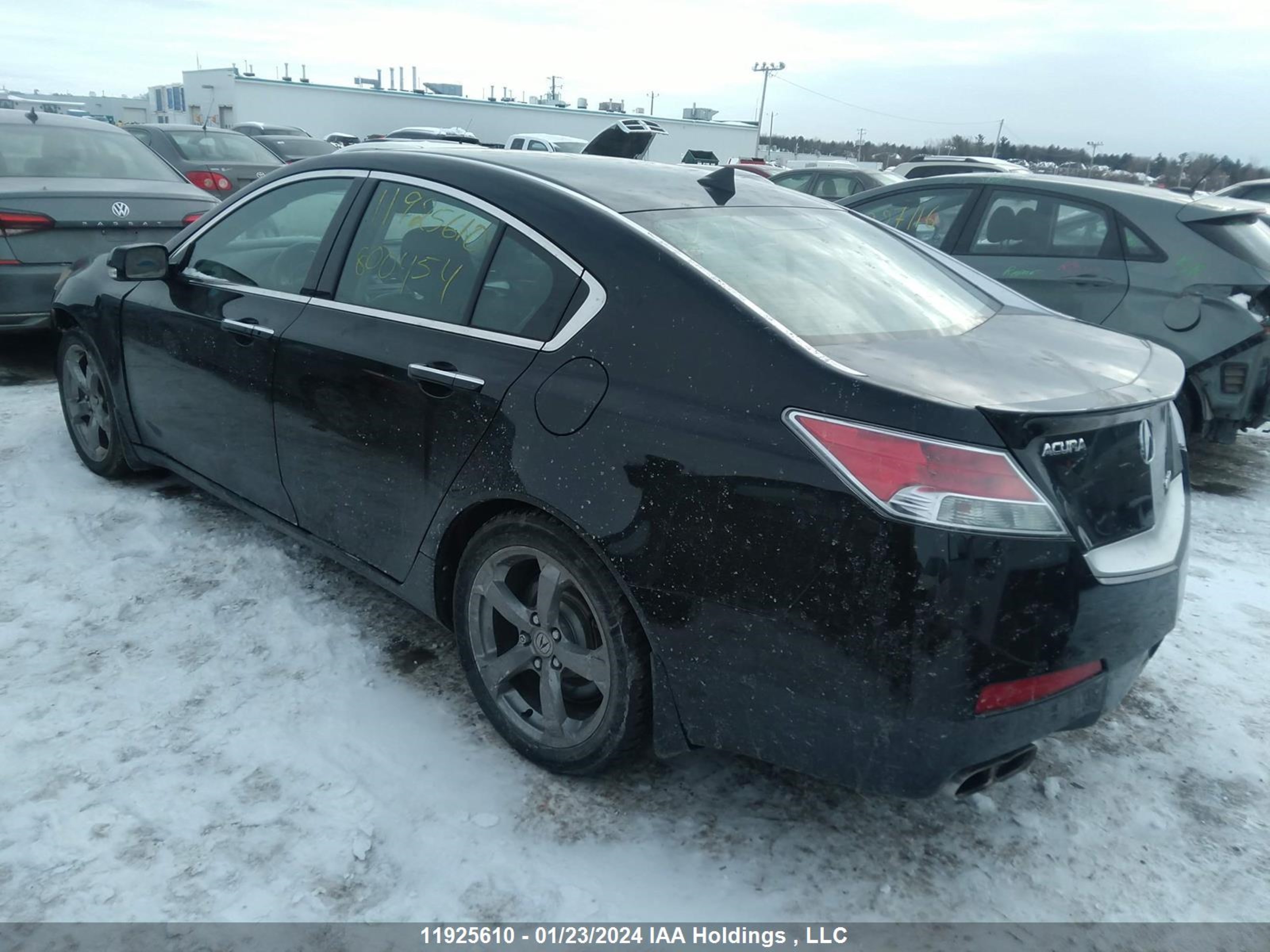 Photo 2 VIN: 19UUA9F5XBA800454 - ACURA TL 