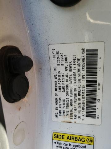 Photo 11 VIN: 19UUA9F72CA012755 - ACURA TL 