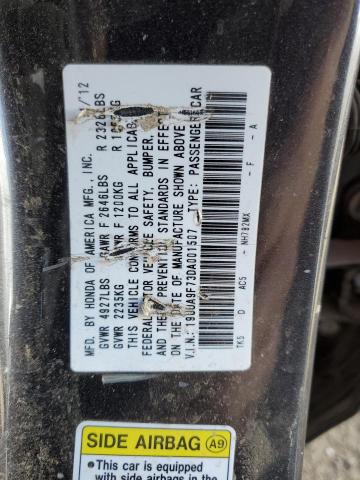 Photo 9 VIN: 19UUA9F73DA001507 - ACURA TL ADVANCE 