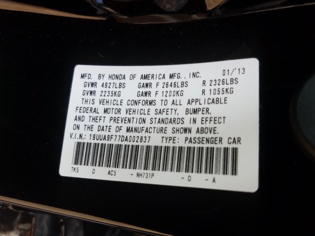 Photo 9 VIN: 19UUA9F77DA002837 - ACURA TL ADVANCE 