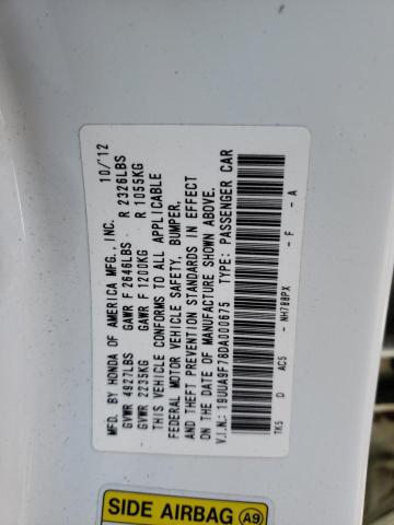 Photo 9 VIN: 19UUA9F78DA000675 - ACURA TL ADVANCE 