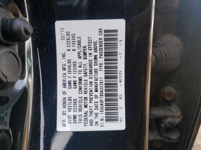 Photo 9 VIN: 19UUA9F78DA003611 - ACURA TL ADVANCE 