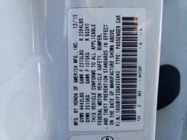 Photo 11 VIN: 19UUB1F30GA005840 - ACURA TLX 